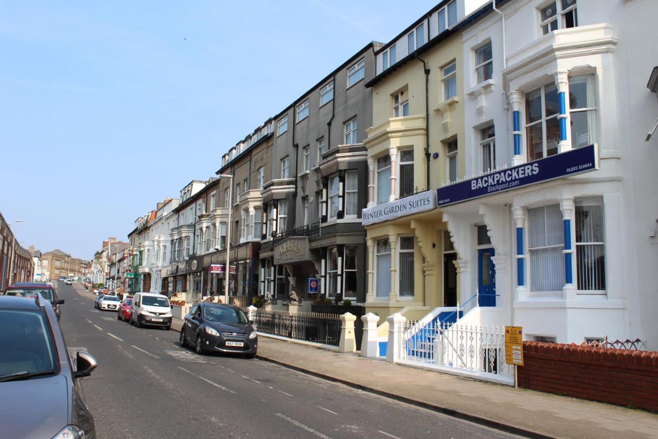 Backpackers Blackpool Hotel & Suites Bagian luar foto