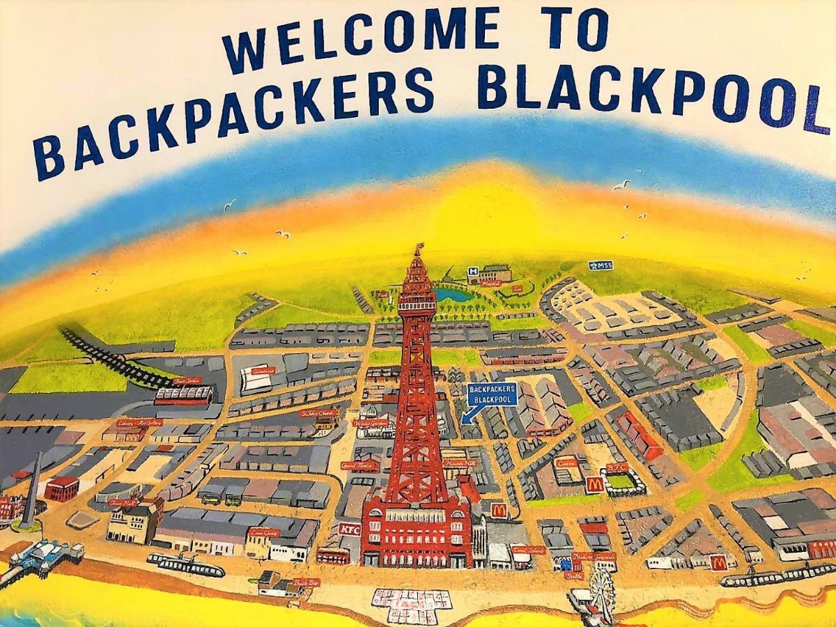 Backpackers Blackpool - Family Friendly Hotel Bagian luar foto