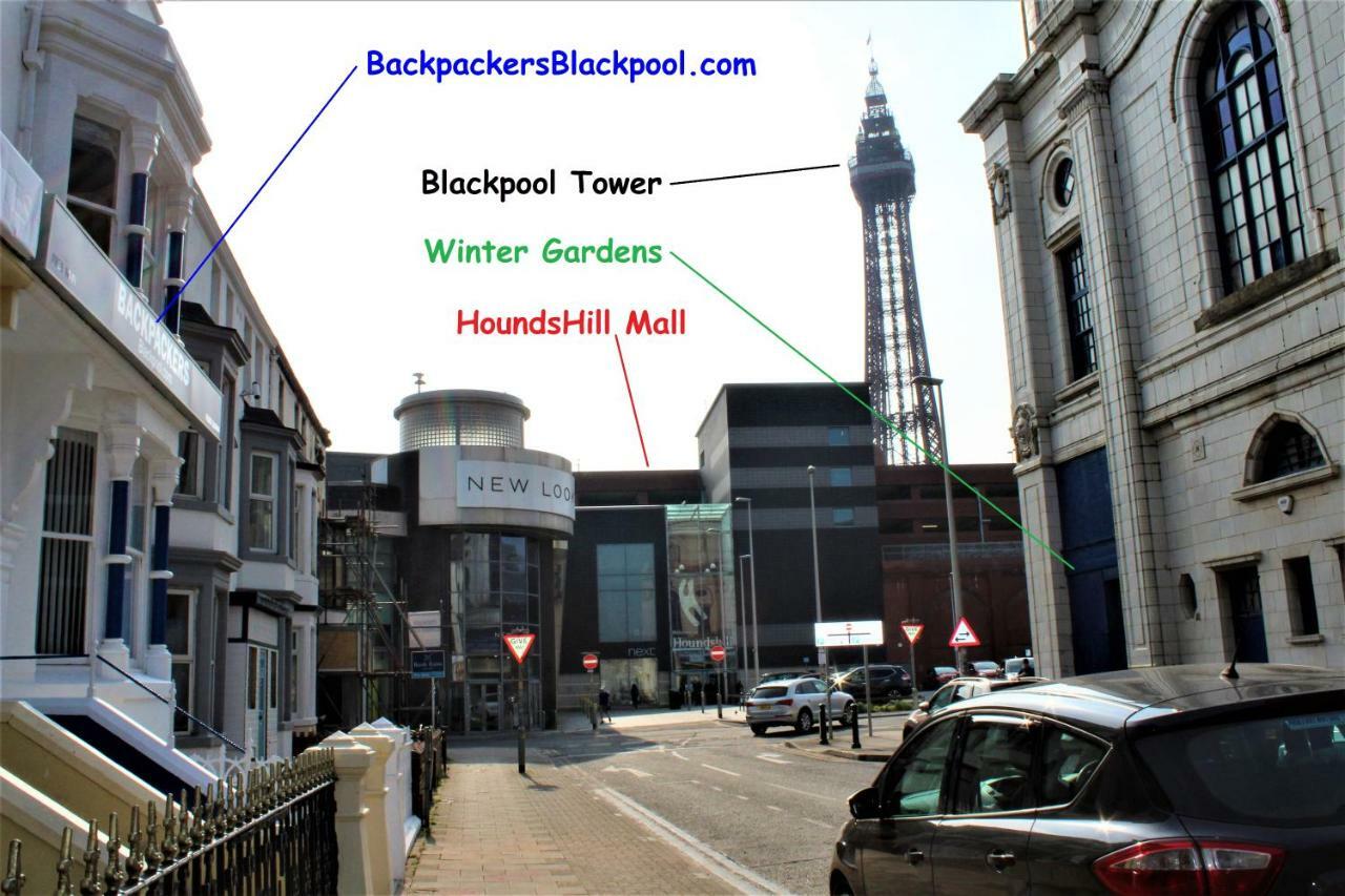 Backpackers Blackpool Hotel & Suites Bagian luar foto